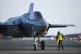 One of Britain's F-35B jets at RAF Marham in Norfolk, June 6, 2018