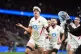 England�s Henry Pollock celebrates scoring his sides second try of the game during the Quilter Nations Series match at the Allianz Stadium Twickenham, London. Picture date: Saturday November 1, 2025