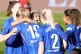 Chelsea's Alyssa Thompson (centre) celebrates scoring their side's first goal of the game with team-mates during the Barclays Women's Super League match at St Helens Stadium, Liverpool. Picture date: Sunday November 16, 2025
