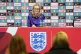 England manager Sarina Wiegman during a team announcement at Wembley Stadium, London. Picture date: Tuesday November 18, 2025