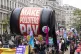 POLLUTERS PUT ON NOTICE: Marchers call on government to force billionaires and fossil fuel companies to contribute financially to climate action ahead of the 2025 UN Climate Change Conference and UK Autumn Budget, September 20 2025