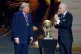 Fifa President Gianni Infantino awards US President Donald Trump with the ‘Fifa Peace Prize’ during the draw for the 2026 World Cup at the Kennedy Centre in Washington, December 5, 2025