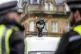 A camera on top of a Live Facial Recognition (LFR) van deployed on Briggate in Leeds, as West Yorkshire Police use the facial recognition technology for the first time in Yorkshire, November 11, 2025