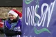 Unison deliver 5,000 'fair pay now' cards to constituency MSPs demanding the Scottish Government 'pays up on NHS pay' outside Scottish Parliament in Edinburgh
