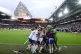 England players celebrate with Chloe Kelly after she scored the winning penalty in the shoot-out during the UEFA Women's Euro 2025 final at St. Jakob-Park in Basel, Switzerland. Picture date: Sunday July 27, 2025