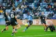 Manchester City's Khadija Shaw scores their sides second goal during the Barclays Women's Super League match at the Joie Stadium, Manchester, December 14, 2025