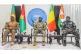 LAYING DOWN A MARKER: (L to R) Captain Ibrahim Traore of Burkina Faso, General Assimi Goita of Mali and General Abdourahamane Tchiani of Niger at the second AES summit on security and development in Bamako, Mali on December 23 2025 Pic: Mali Government Information Center via AP