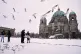 Berlin Cathedral is covered by snow in Berlin, Germany, January 9, 2026