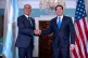 Secretary of State Marco Rubio, right, shakes hands with Honduras' President-elect Nasry Asfura at the State Department, Monday, Jan. 12, 2026, in Washington