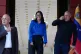 Venezuela's acting President Delcy Rodriguez (centre) with Interior Minister Diosdado Cabello (right) and National Assembly President Jorge Rodriguez after a press briefing at Miraflores presidential palace in Caracas, Venezuela, January 14, 2026