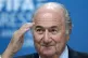 Sepp Blatter gestures during a press conference in Zurich, Switzerland, June 1, 2011