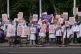 Campaigners opposing the assisted dying Bill gather in Parliament Square, central London, ahead of a debate on the Terminally Ill Adults (End of Life) Bill in the House of Commons, June 20, 2025