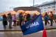 NHS resident doctors outside Leeds General Infirmary,