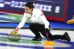 Britain's Rebecca Morrison in action during the women's curling round robin session against the United States at the 2026 Winter Olympics, in Cortina d'Ampezzo, Italy, February 18, 2026