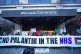 NHS staff blockade the entrance to NHS England's headquarters in central London demanding the cancellation of its contract with Palantir, which campaign groups say supplies advanced technology to Israel's military. Picture date: Wednesday April 3, 2024