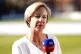 Clare Connor, ECB deputy chief executive officer and managing director England Women, speaking to the media at Lord's Cricket Ground, London, April 2, 2025