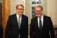 Prime Minister Keir Starmer (right) and then British ambassador to the United States Lord Peter Mandelson during a welcome reception at the ambassador's residence in Washington, DC, February 27, 2025