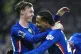 Chelsea's Cole Palmer (left) celebrates scoring their side's second goal of the game with team-mate Joao Pedro during the Premier League match at Stamford Bridge, London, February 10, 2026
