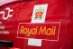 A Royal Mail logo on a van in Bayswater, west London