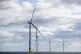Wind turbines at the Blyth offshore wind farm, built by EDF Energy