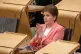 SPIN: Former First Minister of Scotland Nicola Sturgeon after delivering her final speech in the Scottish Parliament, Edinburgh