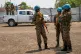 United Nations peacekeepers stand near an airstrip in Akobo, South Sudan, February 21, 2026