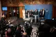 Former Prime Minister of Slovenia Janez Jansa, middle, addresses the media at the parliament in Ljubljana, Slovenia, March 22, 2026