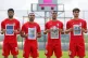 Iran's players sing the national anthem, holding pictures of children allegedly killed in U.S. and Israel strikes in Iran, before a friendly soccer match between Iran and Costa Rica, in Antalya, southern Turkey, March 31, 2026
