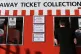 A general view of the Away Ticket Collection booth prior at St James Park, Exeter
