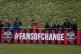 General view of fans watching during the Women’s FA Cup quarter-final match at The Dripping Pan, Lewes