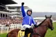 Jonjo O'Neill Jr aboard Poniros after winning the JCB Triumph Hurdle on day four of the 2025 Cheltenham Festival at Cheltenham Racecourse, March 14, 2025