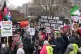 Protesters from the CND, Stop the War, Palestine Solidarity Campaign, Muslim Association of Britain, Palestinian Forum in Britain and Friends of Al-Aqsa, lead a national demonstration to the US Embassy in London to call for an end to attacks on Iran, March 7, 2026