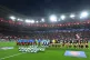 Bayer Leverkusen and Arsenal players line up ahead of the Uefa Champions League round of sixteen, first leg match at the BayArena, Leverkusen, March 11, 2026
