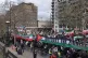 Protesters take part in the annual protest rally by pro-Palestinian group Al Quds, in central London, March 15, 2026