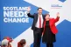 Scottish Labour leader Anas Sarwar and Jackie Baillie MSP at the launch of the party's 2026 Scottish Parliament election campaign Barras Art and Design, Glasgow, March 26, 2026