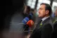 Spain's Foreign Minister Jose Manuel Albares Bueno speaks with the media as he arrives for a meeting of EU foreign ministers at the European Council building in Brussels, February 23, 2026