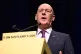 First Minister and leader of the SNP, John Swinney, delivers a speech during the SNP campaign conference, at the Edinburgh International Conference Centre (EICC), March 14, 2026