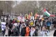EXPRESSING REVULTION: CND, Stop the War, Palestine Solidarity Campaign, Muslim Association of Britain, Palestinian Forum in Britain and Friends of Al-Aqsa organised national protest march to the US Embassy in London. March 7 2026 