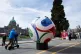 Soccer fans gathered on the grounds of the legislature to take part in the FIFA World Cup 2026 countdown celebration event in Victoria, B.C., March 31, 2026. Photo: Chad Hipolito/The Canadian Press via AP