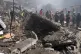 Rescue workers search for victims at the site of an Israeli airstrike that hit a crowded neighbourhood south of Beirut, Lebanon, April 5, 2026