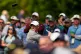 Rory McIlroy, of Northern Ireland, watches his tee shot on the 17th hole during a practice round ahead of the Masters golf tournament at the Augusta National Golf Club, April 7, 2026, in Augusta, Ga.