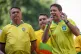 Former intelligence agency chief Alexandre Ramagem with former Brazilian President Jair Bolsonaro in Rio de Janeiro, July 18, 2024