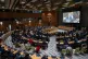 Rafael Grossi, International Atomic Energy Agency (IAEA) Director General and a candidate for United Nations Secretary-General, speaks during an informal dialogue at U.N. headquarters, April 21, 2026