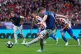 Arsenal's Viktor Gyokeres scores from a penalty shot during a Champions League semifinal, first leg, soccer match between Atletico Madrid and Arsenal in Madrid, Spain, April 29, 2026