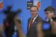 Germany's Minister of Defence, Boris Pistorius speaks to members of the media as he arrives at the Nato Summit at the Hague, Netherlands, June 25, 2025