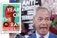 THE ARCH OPPORTUNIST: Reform UK leader Nigel Farage in Golders Green on Thursday April 30, 2026