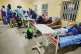 Patients receive treatment at a hospital in Damaturu after Nigerian Air Force strikes targeting jihadi rebels hit a local market Saturday in northeastern Nigeria, April 12, 2026