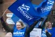 Members of NASUWT the Teachers' Union, deliver a 'report card' outside the constituency office of First Minister of Scotland Nicola Sturgeon in Glasgow, January 10, 2023