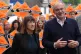 Liberal Democrat Leader Sir Ed Davey and Welsh Liberal Democrat Leader Jane Dodds (left) during a visit to Knighton, Wales, while on the General Election campaign trail, May 29, 2024