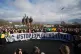 Manchester United fans protest ticket pricing ahead of the Premier League match at Old Trafford, Manchester, December 1, 202